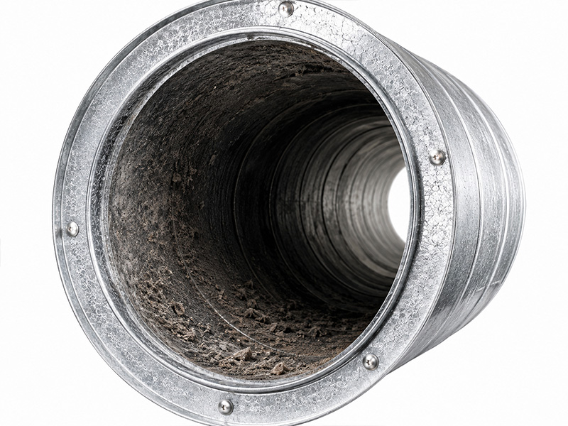 Air duct cleaning brush
