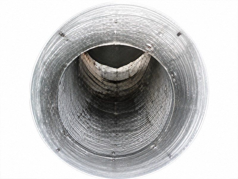 Clean round duct
